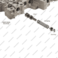 Клапан модулирования давления соленоидов (ремонтный)