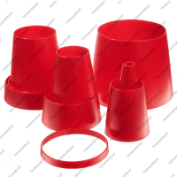 Комплект конусов для установки обрезиненных поршней (9шт.)*