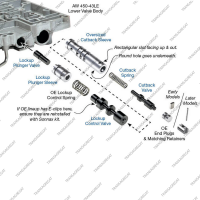 Клапан регулировки блокировки гидротрансформатора (ремонтный*)